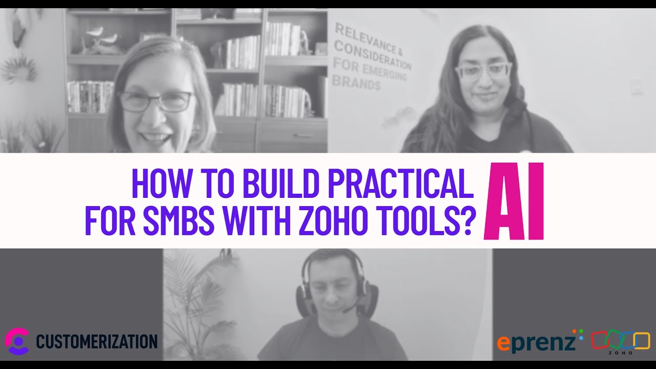 How to Build Practical AI for SMBs with Zoho Tools - YouTube