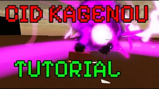 Cid Kagenou Eminence In Shadow Moveset Tutorial Jujutsu Shenanigans