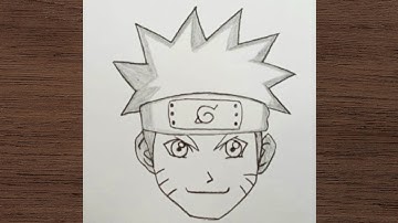 How to Draw Naruto Uzumaki | Easy Anime Drawing step by step | Naruto uzumaki drawing tutorial 