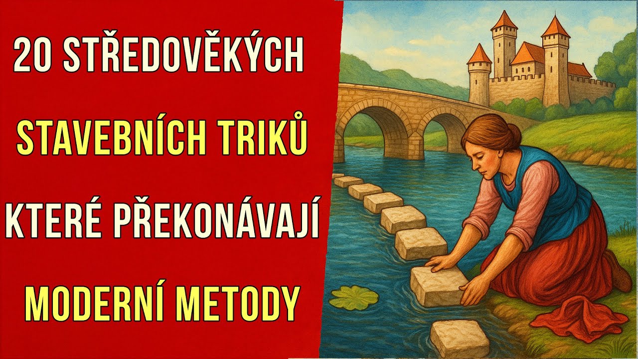20 středověkých stavebních triků, které překonávají moderní metody