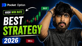 Pocket Option Best Strategy 2026 🔥 High Win Rate Trading Strategy | Pocket Option Hindi