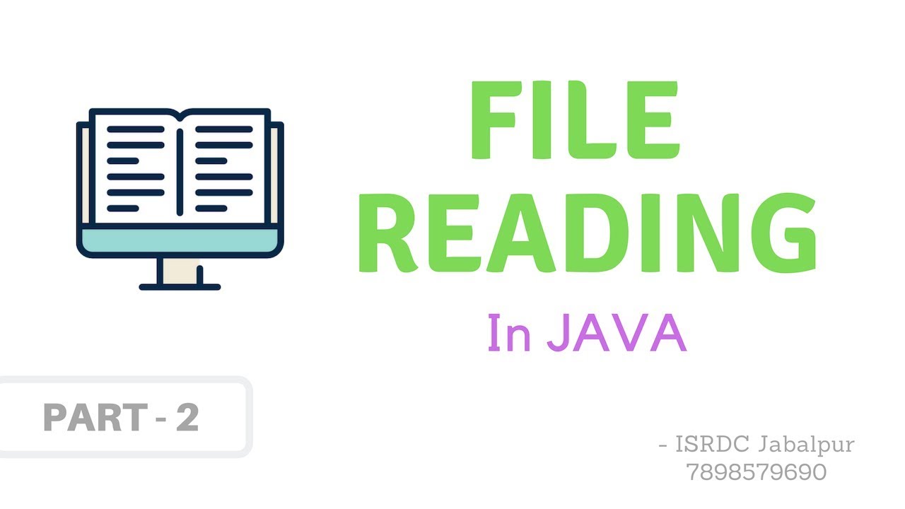 JAVA FILE READING ~ PART - 2 - YouTube