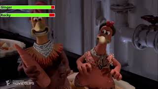 Chicken Run 2000 Pie Machine Scene With Healthbars