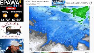 Monday October 5th, 2026 video forecast