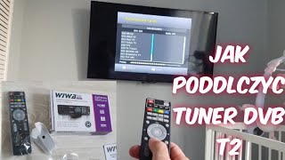 Jak podłączyć tuner dvb t2 do telewizora - WIWA H.265 MINI