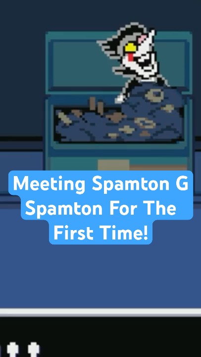 Meeting Spamton G Spamton For The First Time! | Deltarune Chapter 2 ...