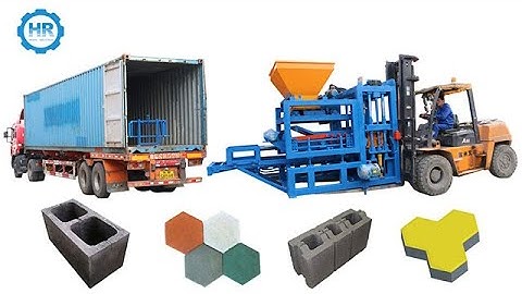 Teach how to recognize a nice quality concrete hollow block machine with perfect design