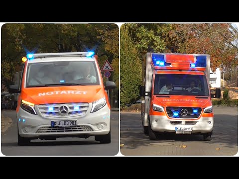 Einsatzfahrten Notarzt und Rettungswagen Rettungsdienst der Stadt Kleve