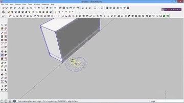 Học 3d sketchup 19 Hướng dẫn sử dụng lệnh Rotate learning sketchup study 3d how to use rotate