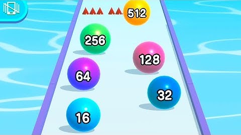 Ball Run 2048 - All Levels Gameplay Android, iOS ( Levels 315-318 )