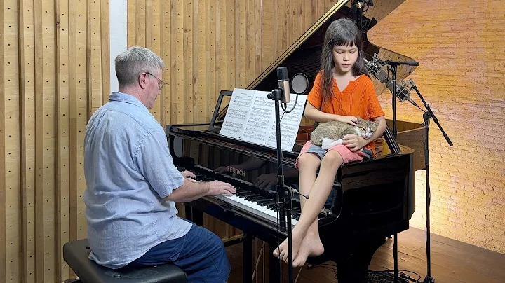 Song for a Feral Kitten "Shenandoah" by Emilie & Dad
