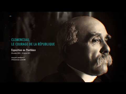 Bande-annonce : exposition « Clemenceau, le courage de la République » au Panthéon