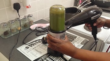 Stuck smoothie maker unjammed