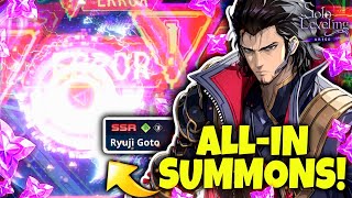 HO SCULATO DAVVERO QUESTA VOLTA🔥!!! NEW GOTO RYUJI ALL-IN SUMMONS! - Solo Leveling Arise ITA