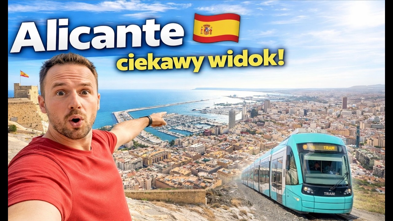 Alicante 🇪🇸 Zamek Santa Bárbara i dojazd TRAM z Benidormu – czy warto?