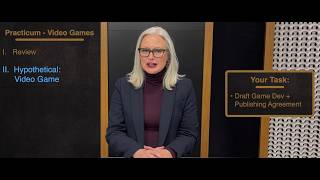 GaTES Law Video - Ep 6 - Practicum - Draft Video Game Licensing, Development & Publishing Agreement