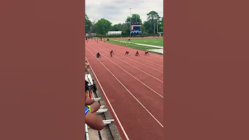 My Run 50 Meter Dash Savanna Georgia 1st Place 