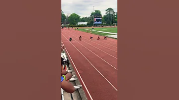 My run 50 meter dash savanna Georgia 🏅 1st place