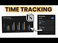 Timetracking in Notion!⏳ Zeiterfassung ohne extra Tools/Software! (Notion Tutorial)