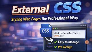 External CSS – Styling Web Pages the Professional Way