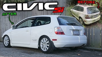 Bringing This Abandoned Civic Si BACK TO LIFE!