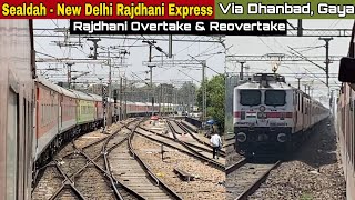 12313 Sealdah - New Delhi Rajdhani Express Full Journey Coverage | Rajdhani overtakes our Rajdhani