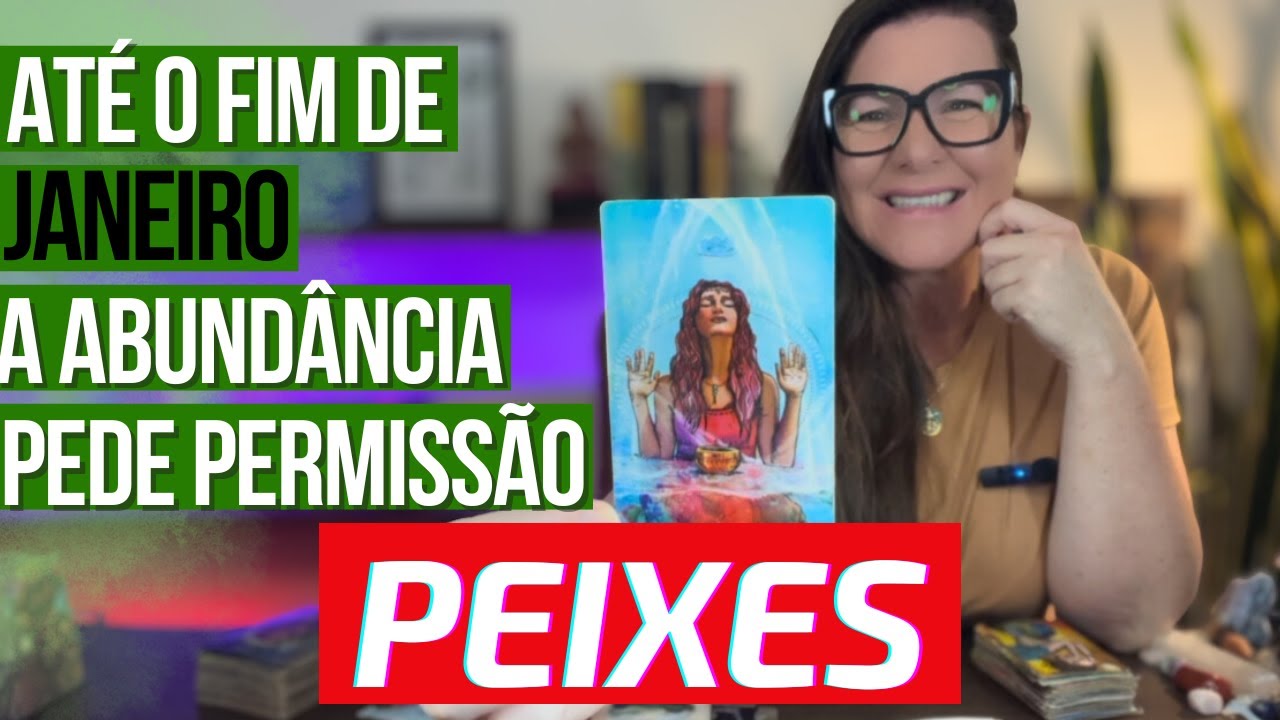 PEIXES🌻EXISTE ALGO EM VOCÊ QUE AINDA NÃO SE PERMITE VIVER A PRÓPRIA ABUNDÂNCIA