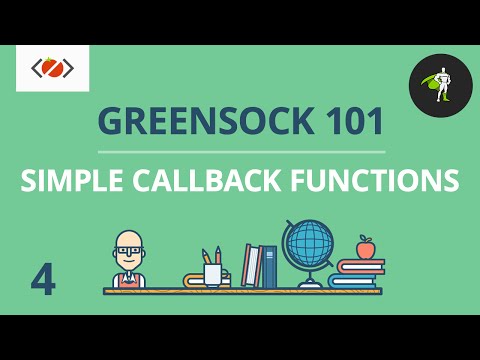 Adding A Simple Callback Function - #4 - GreenSock 101