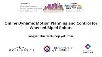 IROS2020 Presentation: Online Dynamic Motion Planning and Control for Wheeled Biped Robots