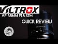 Viltrox AF 35mm F1.8 STM Quick Review | 4K