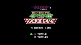 Teenage Mutant Ninja Turtles II: The Arcade Game - Full Playthrough - Take On The NES Library #173