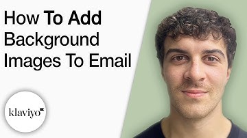How to Add Background Images to Your Email in Klaviyo [2025 Full Guide]