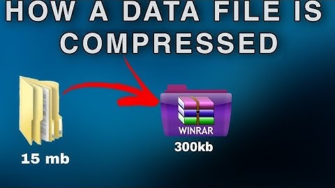HOW A DATA IS COMPRESSED 🤔 || BASIC LAVEL EXPLATION || VIDEO BY ANTIMATTER
