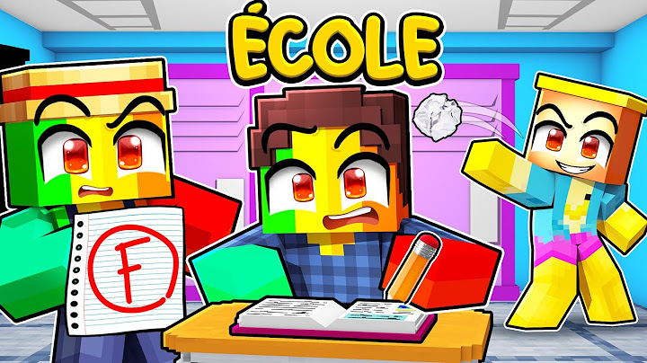 J’ai Envoyé mon PÈRE a l’École à ma PLACE sur Minecraft !