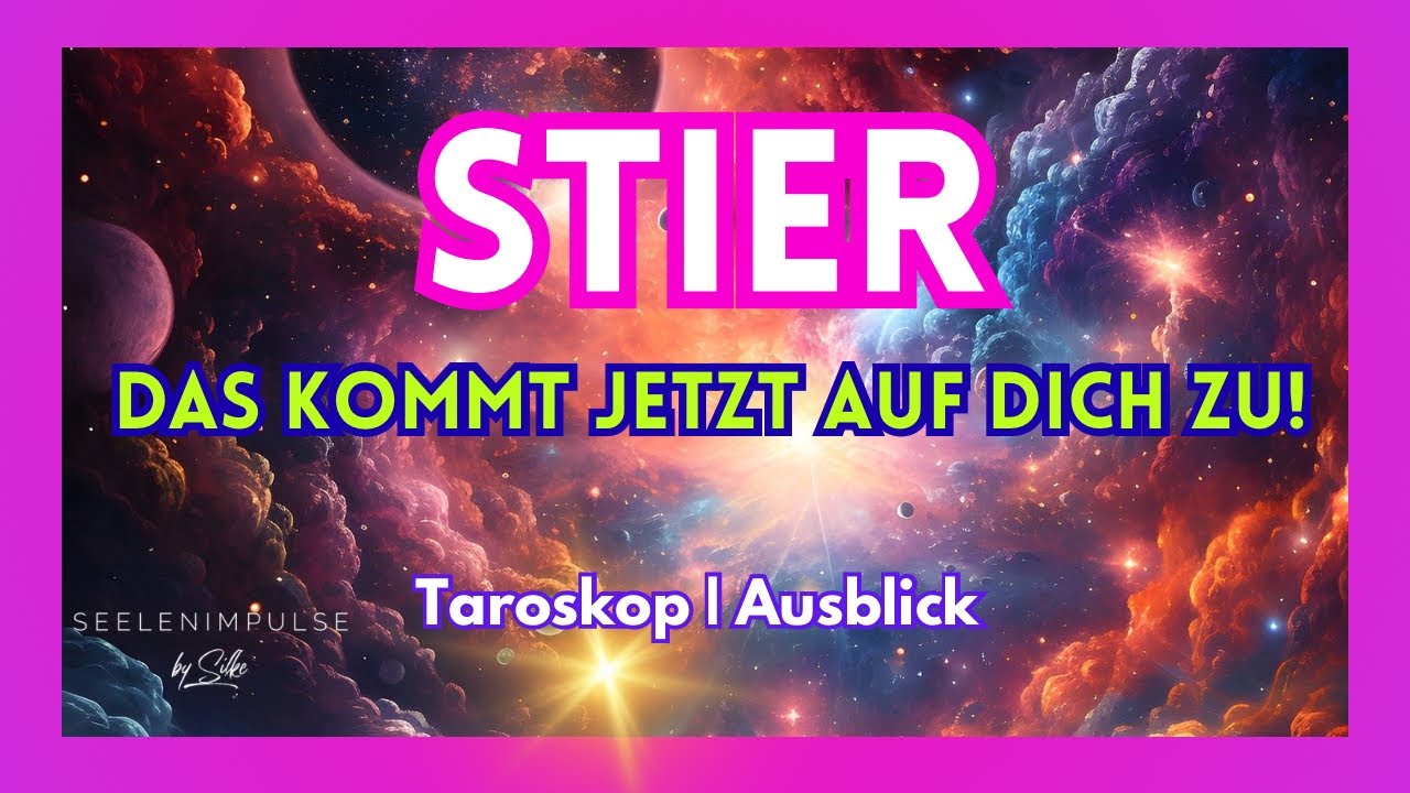 STIER♉️ Du bist voller Power‼️Let's go! #stier