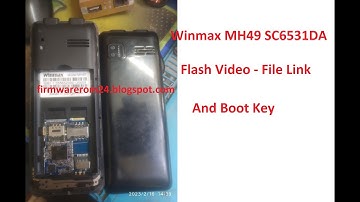 How To Flash Winmax MH49 SC6531DA ll Winmax MH49 Boot Key ll Winmax MH49 Firmware Download ll MH49
