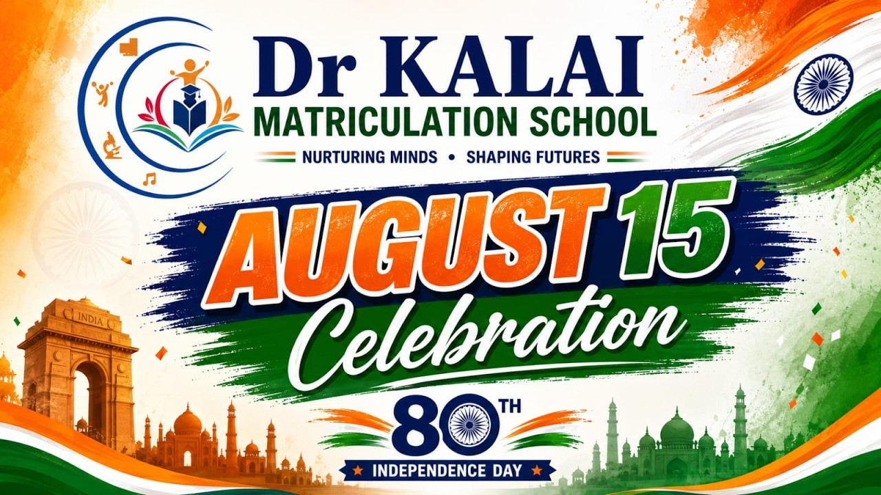 Dr kalai matriculation school (15 august ) Independence day Celebration | dance | program | special
