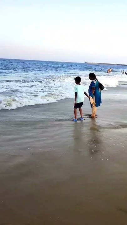 pondy-marina-beach-puducherry-youtube