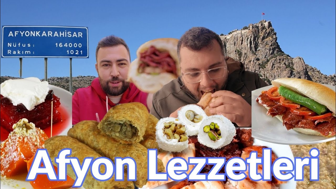 Afyon Lezzetleri - Bir günde Afyon'u yedik!