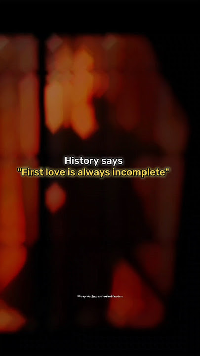First love is always incomplete 💔 #shortsfeed #shorts #aesthetic #trending #love #sad #smile #bts