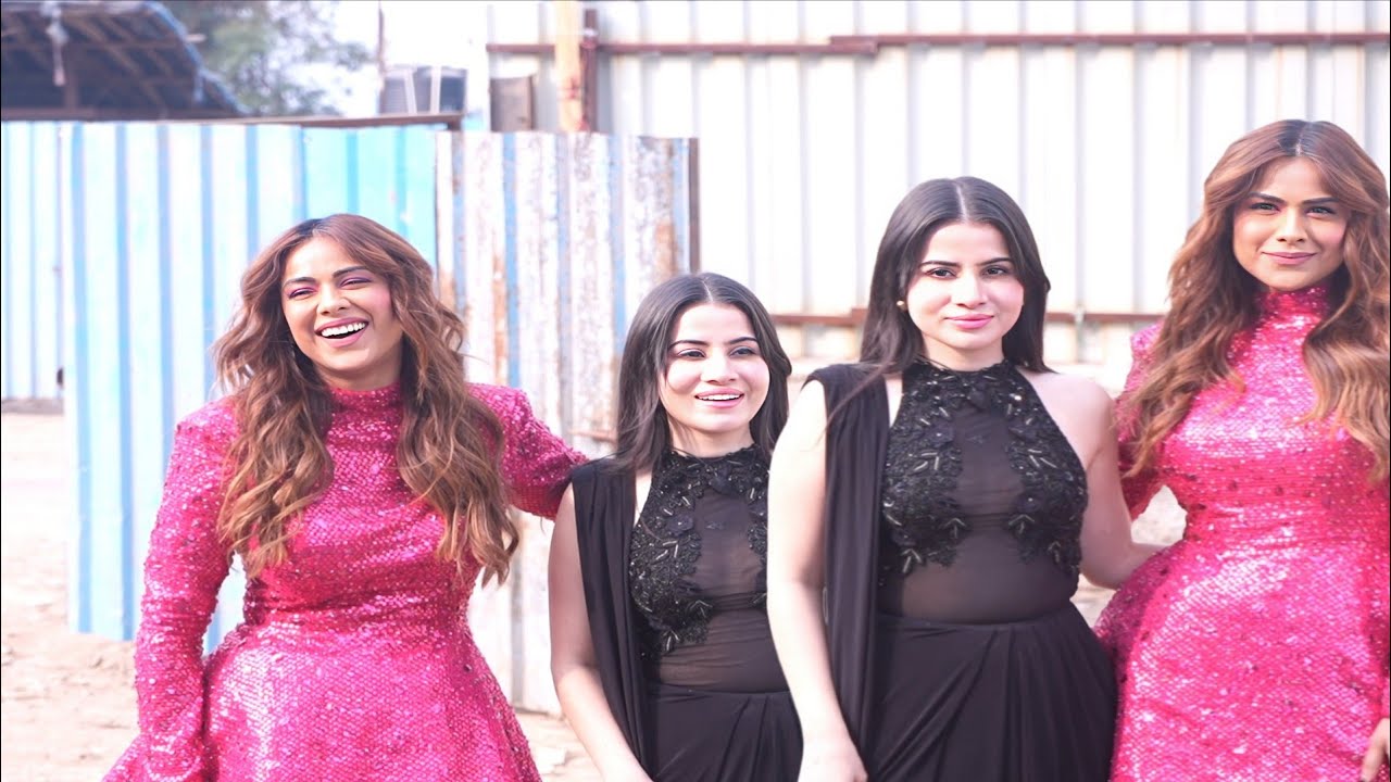 Nia sharma & Urfi Javed Arrive At 'The 50' Sets For Promoting MTV Splitsvilla X6: Pyaar Ya Paisa 