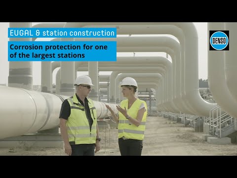 EUGAL & station construction: Corrosion protection for one of the largest stations