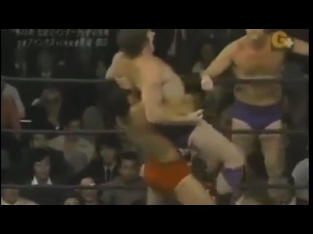 AJPW | Jumbo Tsuruta & Tenryu vs Stan Hansen & Bruiser Brody (1982