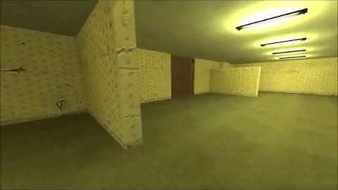 The Backrooms | Gmod map | Progress #1