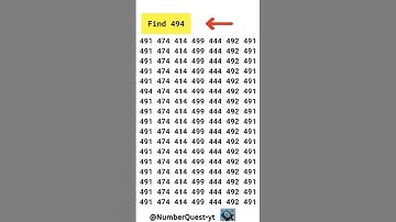 Only Geniuses Can Spot the Odd Number Out! 👀🔥|  414