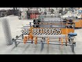 full automatic single wire chain link link fence machine for diamond mesh fence