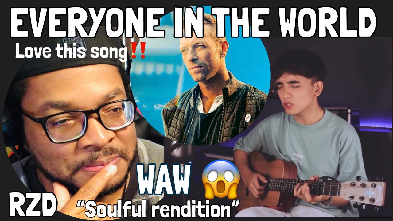 COLDPLAY "FIX YOU" COVER  RZD( REZA DARMAWANGSA) GUITARIST REACTION