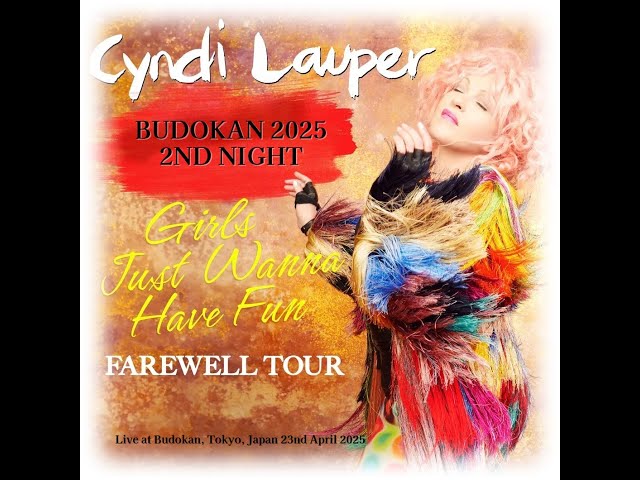 Cyndi Lauper シンディ・ローパー Live ライヴ 日本武道館 2025 The