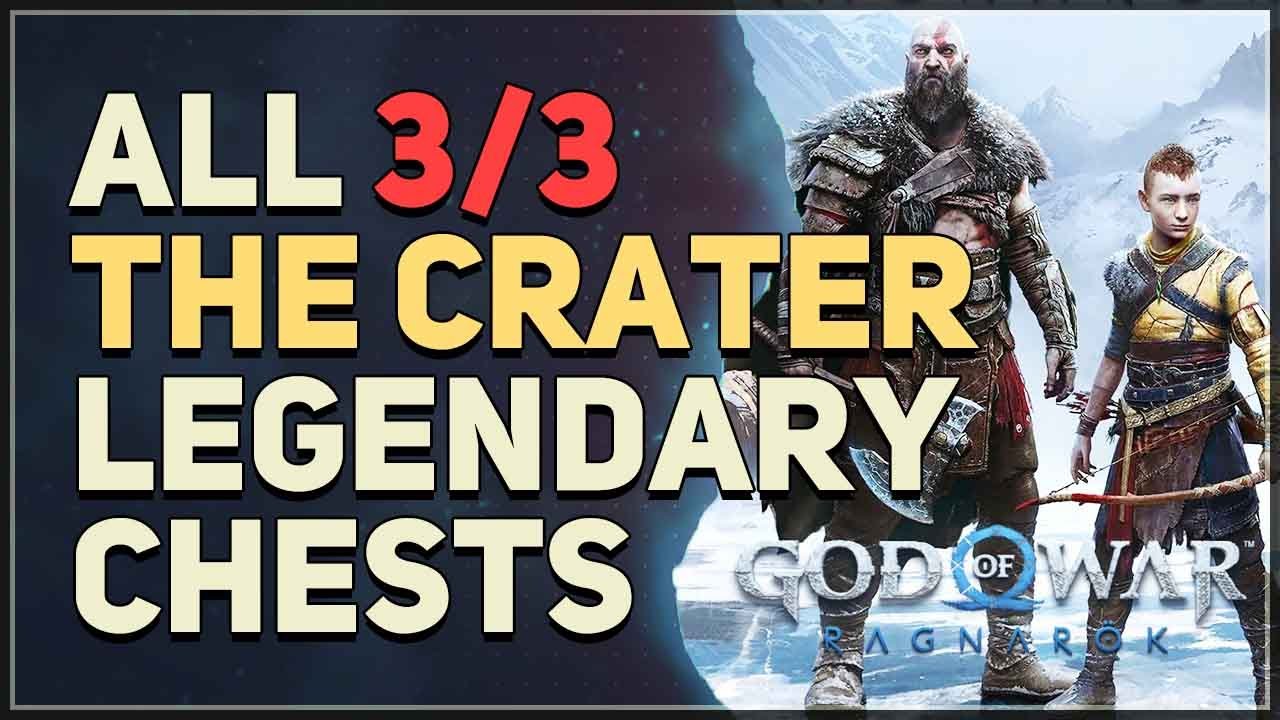 All The Crater Legendary Chests God of War Ragnarok (The Jungle, The