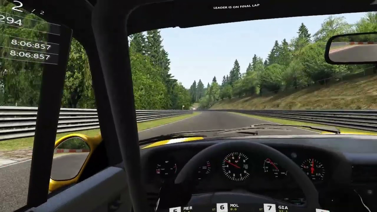 Nürburgring RUF Yellowbird CTR: VR